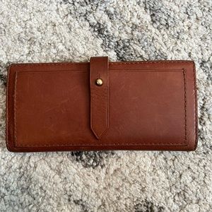 Madewell Leather Post Wallet
